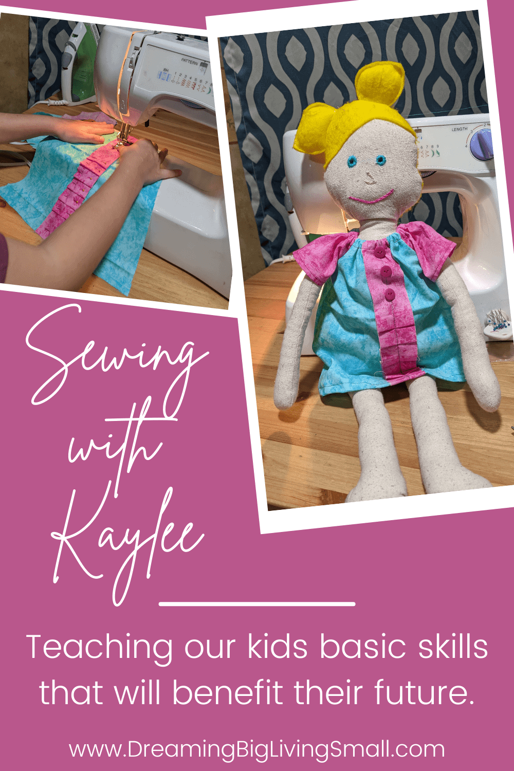 Sewing with Kaylee
